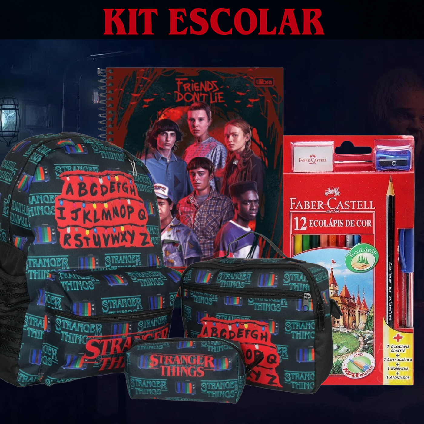 Kit Completo Stranger Things