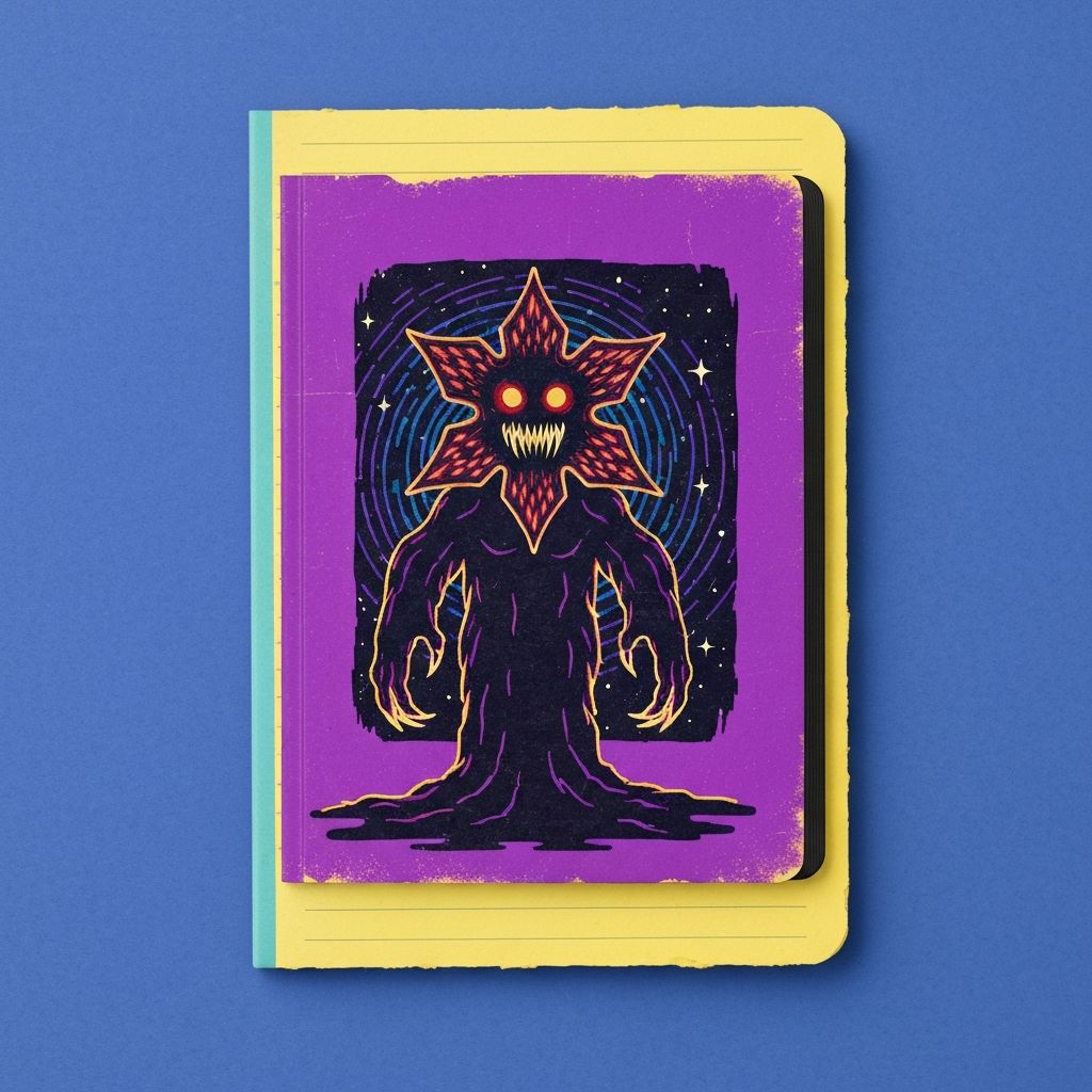 Caderno Stranger Things